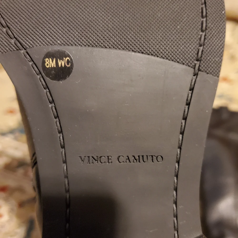 VINCE CAMUTO Selpisa 2 Tall Leather Wide Calf Boots